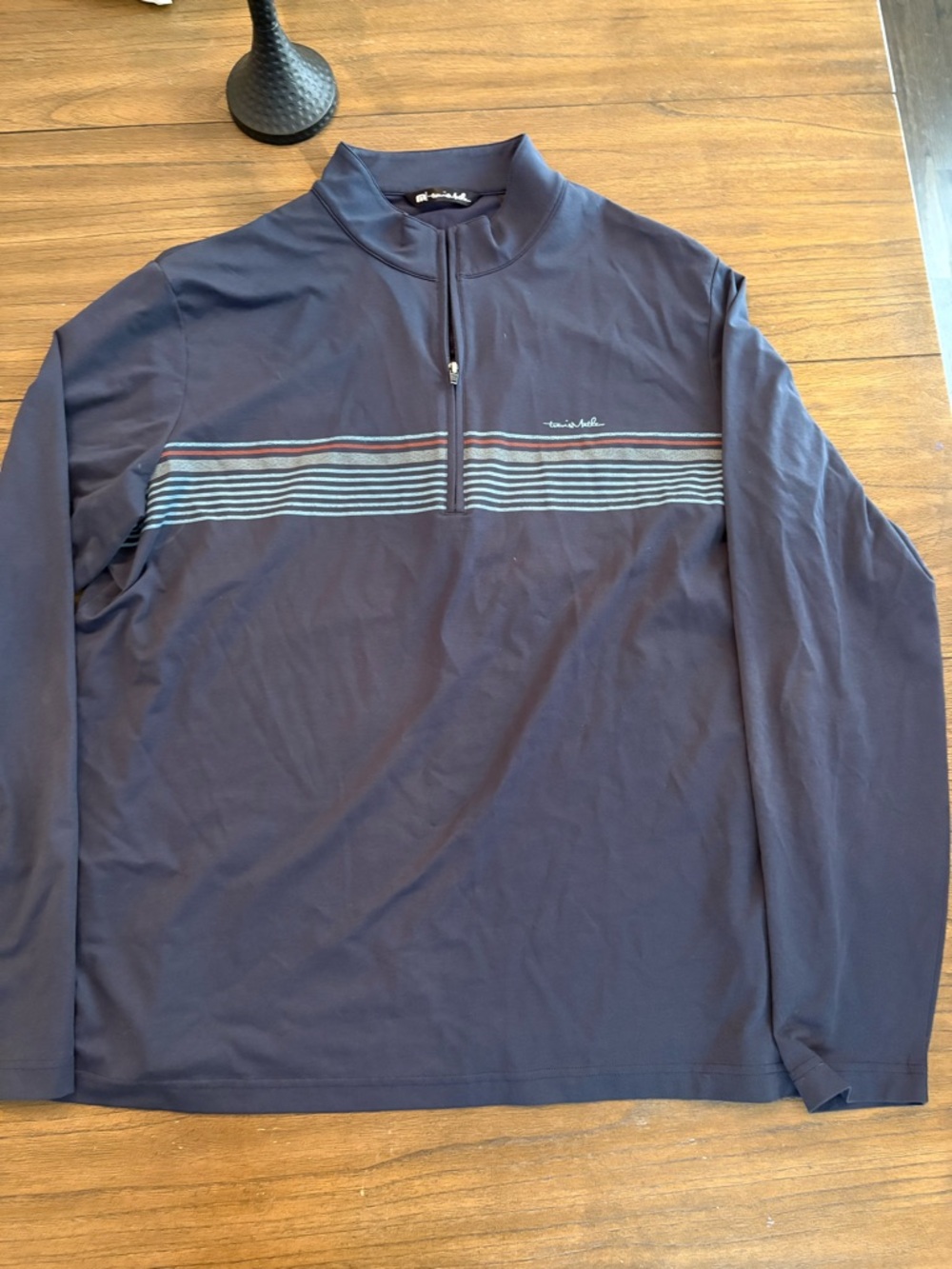 Travis Mathew Navy Quarter-Zip Pullover